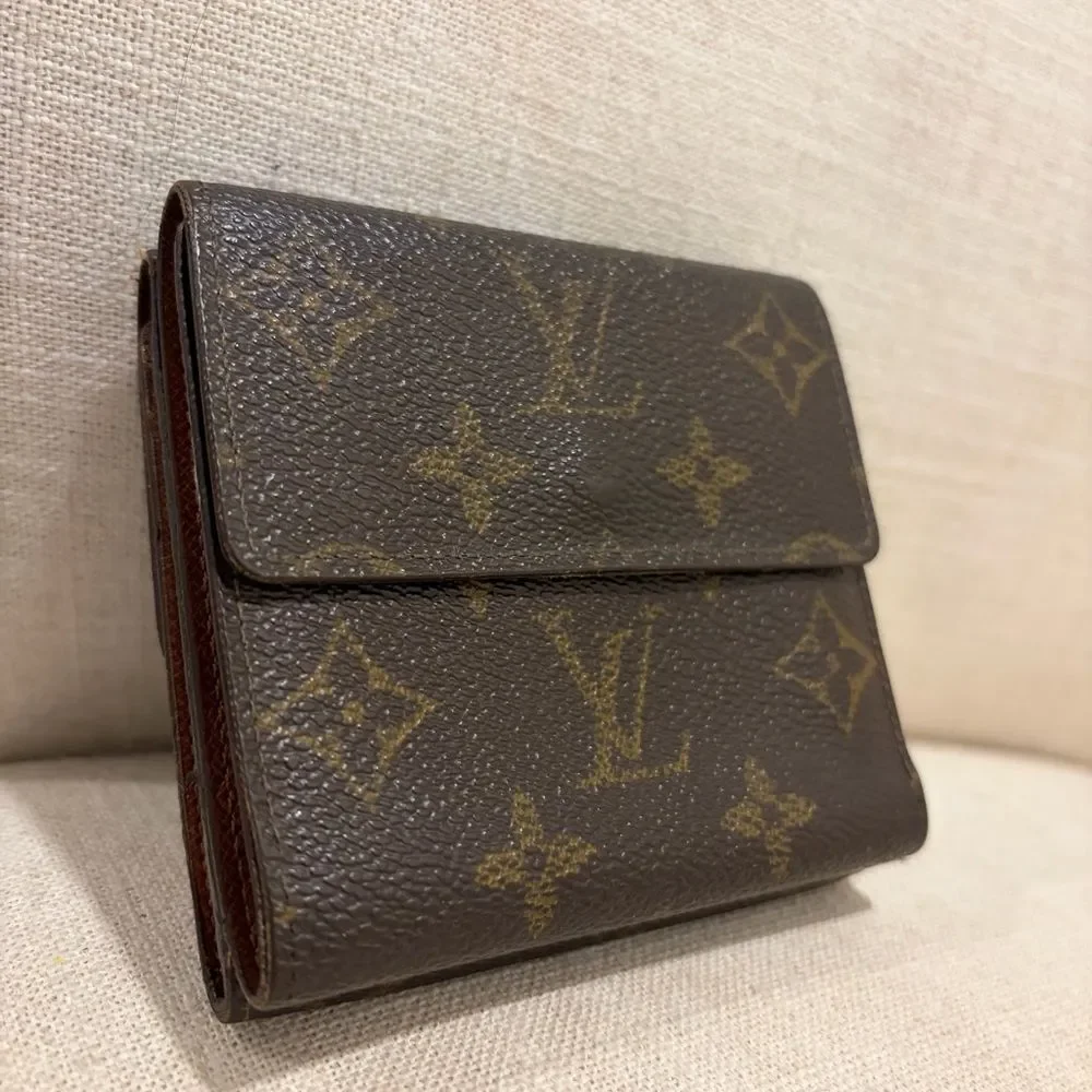 Louis Vuitton Portefeuille Trifold Wallet - Vintage Monogram Canvas